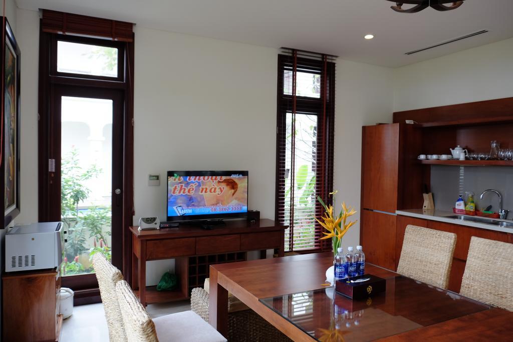 Champa Villa With Private Pool At Furramar Danang Стая снимка